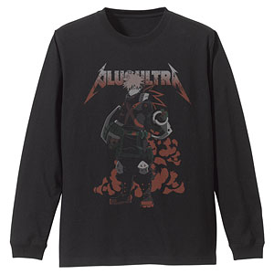 TVアニメ『僕のヒーローアカデミア』 爆豪勝己 袖リブロングスリーブTシャツ/BLACK-XL