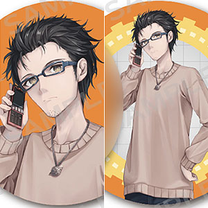 STEINS；GATE 76mm缶バッジ2個セット 描きおろし 椎名まゆり