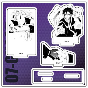 07-GHOST 缶バッジ＆アクリルフレーム 今季ブランド 缶バッジ「07-GHOST」04/コンプリートBOX(全8種