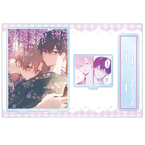 ハレルヤベイビー 呉都＆桜咲冬夏 パーツ付きBIGアクリルスタンド ver