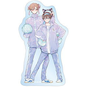 ハレルヤベイビー 呉都＆桜咲冬夏 ダイカットステッカー ver.C