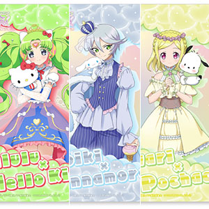 L版ブロマイド3枚セット「プリパラ10周年×サンリオキャラクターズ」03
