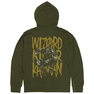 ドロヘドロ(原作版) ウィザードキラーカイマン ジップパーカー Ver.2.0/MOSS-XXL