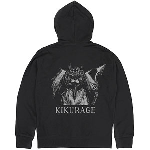 ドロヘドロ(原作版) キクラゲ ジップパーカー/BLACK-XL