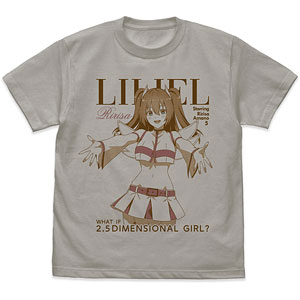TVアニメ「2.5次元の誘惑」 リリエル 天使空挺隊ver. Tシャツ/LIGHT GRAY-M
