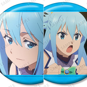 TVアニメ「この素晴らしい世界に祝福を！3」 アクア 場面写缶バッジ4個セット
