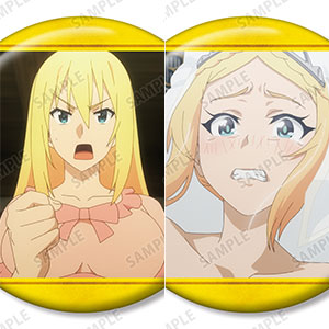 TVアニメ「この素晴らしい世界に祝福を！3」 ダクネス 場面写缶バッジ4個セット