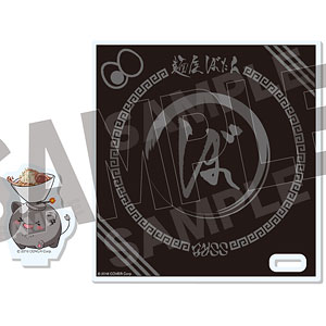 ホロライブ 獅白ぼたん×野郎ラーメン アクリルコースター 麺屋ぼたん