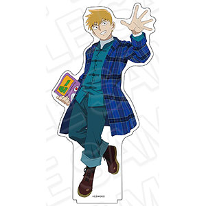 TVアニメ『モブサイコ100』 デカアクリルスタンド 霊幻新隆 チェックスタイル ver.