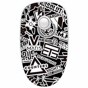 勝利の女神：NIKKE 無線マウス 部隊ロゴ ホワイトver.