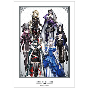 Tower of Fantasy(幻塔) がわこさんイラスト 集合 チェスver. A3マット加工ポスター