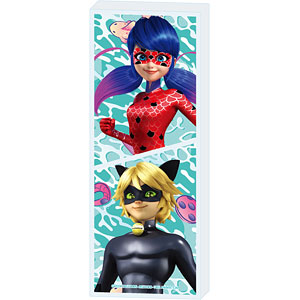 コレクションボトル「ミラキュラス レディバグ＆シャノワール」03/アクアバグ＆アクアノワール(公式イラスト)