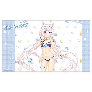 ネコぱら ラバーマット(ショコラ/メイド水着)[カーテン魂]《在庫