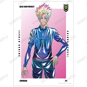 TVアニメ『ブルーロック』 士道龍聖 Ani-Art 第3弾 A3マット加工ポスター