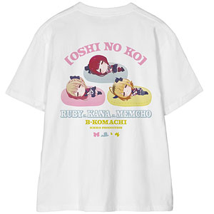 【推しの子】 ルビー＆有馬かな＆MEMちょ ちびころ Tシャツ レディース L