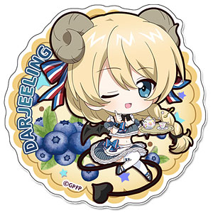 ガールズ＆パンツァー 最終章 ぷちちょこマグネットステッカー ダージリン 小悪魔ウエイトレス