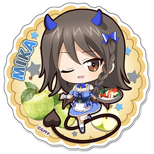 ガールズ＆パンツァー 最終章 ぷちちょこマグネットステッカー ミカ 小悪魔ウエイトレス
