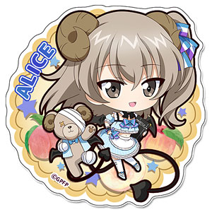 ガールズ＆パンツァー 最終章 ぷちちょこマグネットステッカー 島田愛里寿 小悪魔ウエイトレス