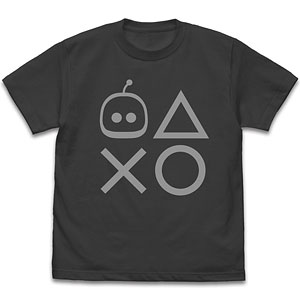 ASTRO BOT アストロ プレイステーションシェイプス Tシャツ/SUMI-XL
