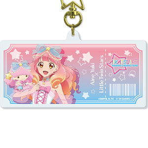 星型ナスカン付きデカアクリルキーホルダー「アイカツ！シリーズ