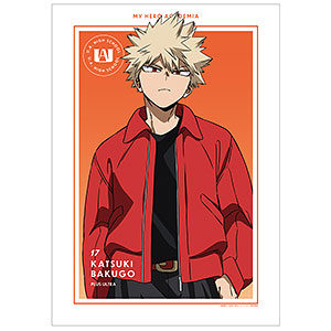TVアニメ『僕のヒーローアカデミア』 描き下ろし 爆豪勝己 記念撮影ver. A3マット加工ポスター