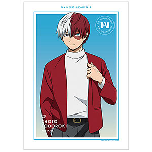 TVアニメ『僕のヒーローアカデミア』 描き下ろし 轟焦凍 記念撮影ver. A3マット加工ポスター