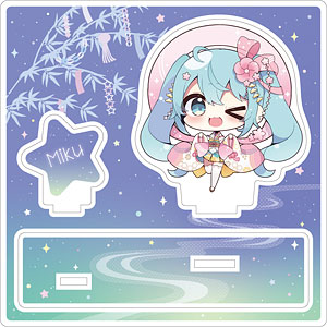 初音ミク 秋葉原フェスティバル 2024 ミニキャラアクリルジオラマ 七夕ver. 初音ミク
