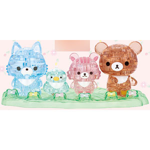 クリスタルパズル リラックマ チャイロイコグマとおともだち