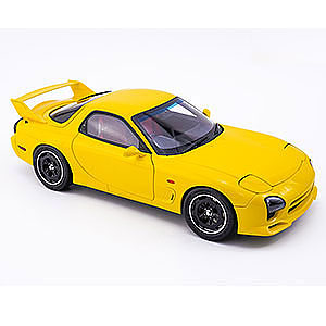 1/18 Mazda RX7 Speed Yellow-amiami.jp-あみあみオンライン本店-