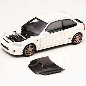 1/64 Honda Civic Type R(EK9) Mugen-チャンピオンシップホワイト