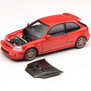 1/64 Honda Civic Type R(EK9) Mugen-ミラノレッド