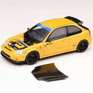 1/64 Honda Civic Type R(EK9) Spoon-サンライトイエロー