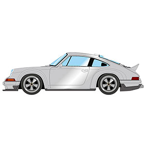 1/18 シンガー 911 DLS 2023 シルバー