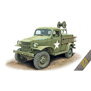 1/72 米・WC43T(T215)4輪トラック野戦電話施設車 プラモデル
