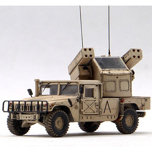 【特典】1/72 アメリカ軍 M1097 AN/TWQ-1 アベンジャー防空ミサイルシステム搭載 プラモデル