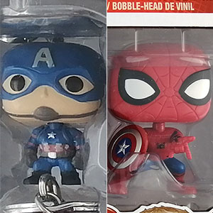 シビル・ウォー チームアイアンマン 6体セット スパイダーマン