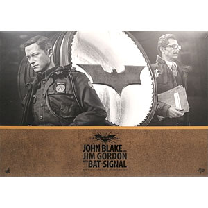 ムービー・マスターピース 1/6 ジョン・ブレイク＆ジム・ゴードン市警本部長(2体セット)[バットシグナル投光器付き]
