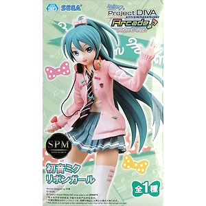 初音ミク Project DIVA Arcade Future Tone スーパープレミアムフィギュア“初音ミク-リボンガール” (プライズ)