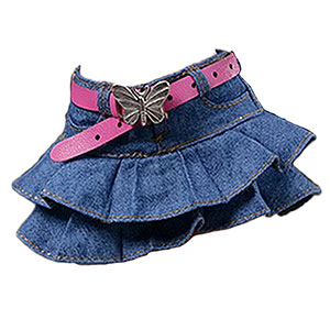 1/6 アウトフィット ファッション デニム スカート 106B (ドール用)