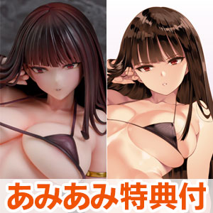 【あみあみ限定特典】サブロー先生オリジナルイラスト 黒ビキニさん 1/6 完成品フィギュア
