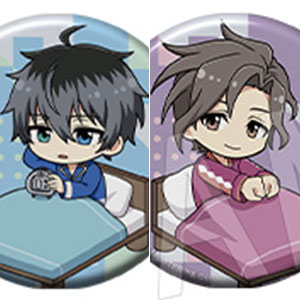 アイドルマスター SideM トレーディング缶バッジ ミニキャラ TypeA モーニングルーティンver. 8個入りセット