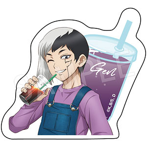 TVアニメ「Dr.STONE」 ダイカットステッカー デニムver. あさぎりゲン