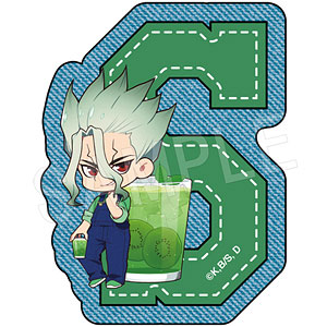 TVアニメ「Dr.STONE」 ダイカットステッカー ミニキャラ デニムver. 石神千空