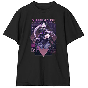 超探偵事件簿 レインコード 本田ロアロさんイラスト 死に神ちゃん 仮面舞踏会ver. Tシャツ レディース L