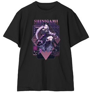 超探偵事件簿 レインコード 本田ロアロさんイラスト 死に神ちゃん 仮面舞踏会ver. Tシャツ レディース XL