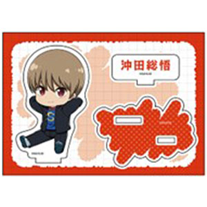 3年Z組銀八先生 ぺたん娘アクリルスタンド 沖田総悟