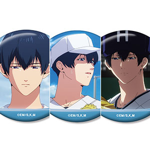 TVアニメ「忘却バッテリー」 藤堂葵 場面写缶バッジ3個セット