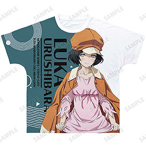 物語シリーズ×STEINS；GATE 描き下ろし 漆原るか コラボイラストver. フルグラフィックTシャツ ユニセックス L