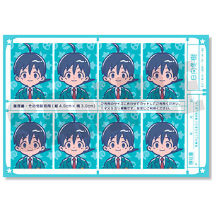 アニメ『ケロロ軍曹』 れとぽぷ 証明写真風ステッカー G日向冬樹