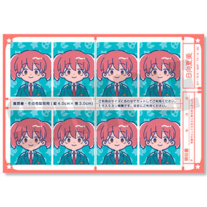 アニメ『ケロロ軍曹』 れとぽぷ 証明写真風ステッカー H日向夏美